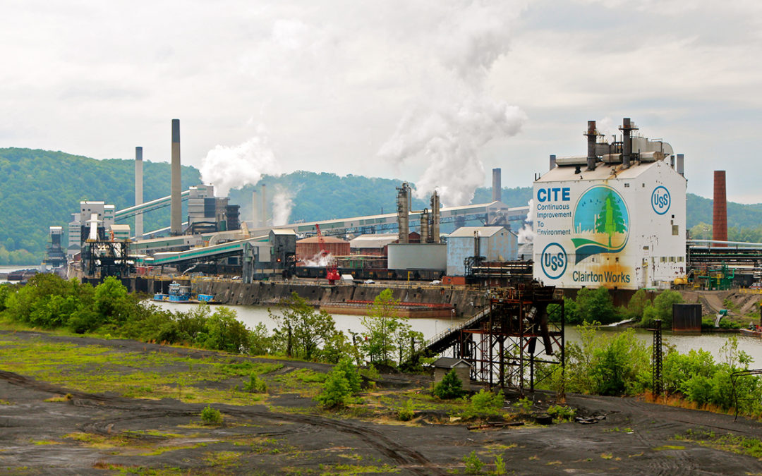 Clairton Coke Works facility in the Mon Valley