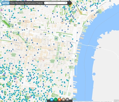 Visit Philadelphia Water Department&rsquo;s &ldquo;Big Green Map&rdquo;