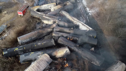 Thumbnail for Environmental Disaster from East Palestine, OH Train Derailment
