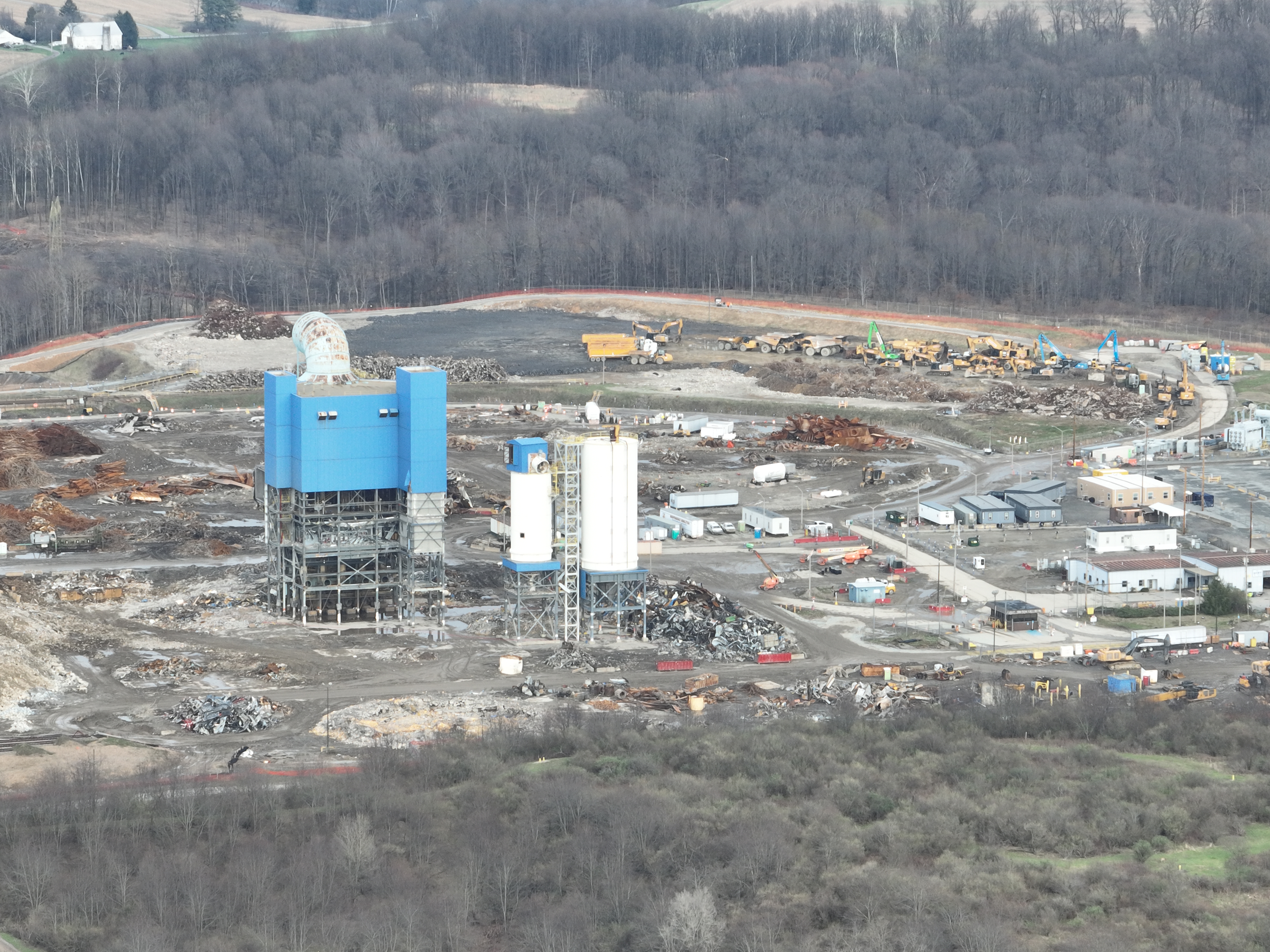 Data Center Gas Power Plant Homer City Generating Station