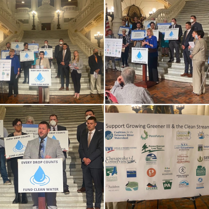 Thumbnail for PennFuture, Partners Advocate for Clean Water Funding Opportunities in the State Budget