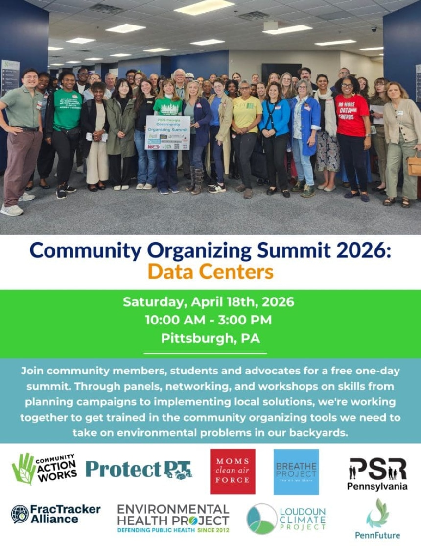 Southwest PA Community Organizing Summit 2026 Data Centers