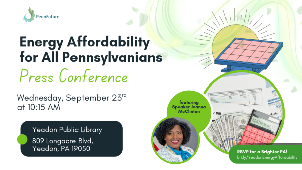Thumbnail for Energy Affordability for All Pennsylvanians Press Conference