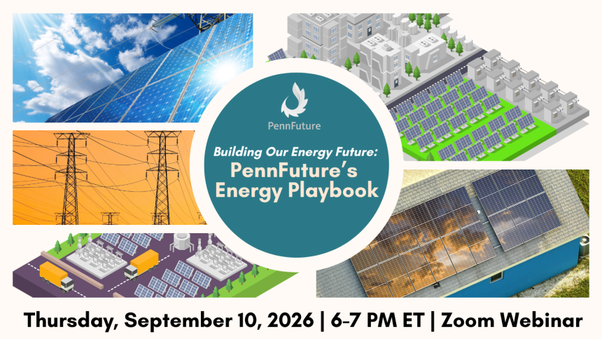 PennFuture's Energy Playbook webinar